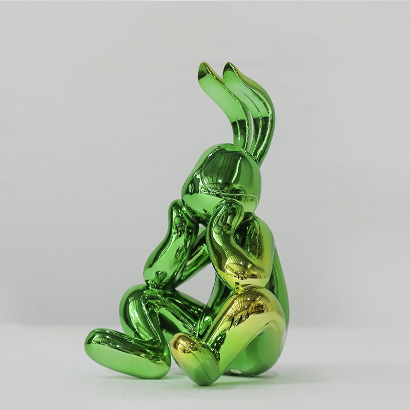 Mr. Rabbit - Thinking Rabbit - Electroplating (2)